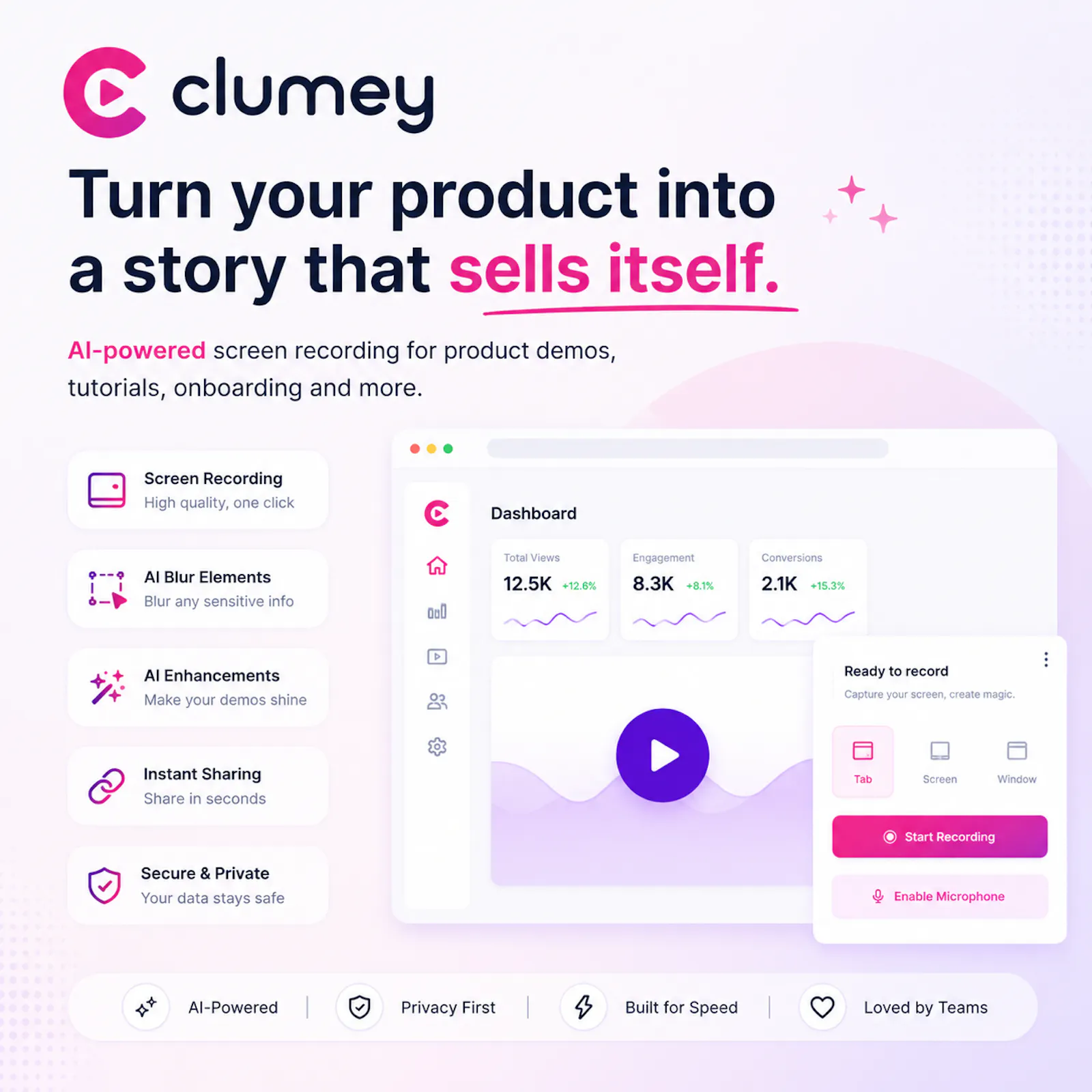 Clumey screenshot 2