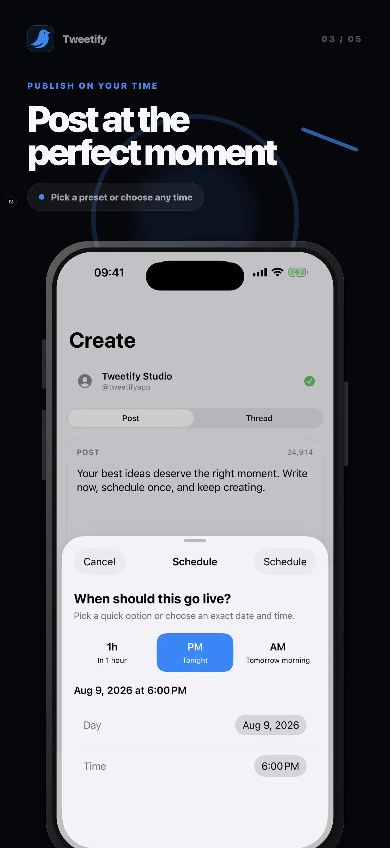 Tweetify screenshot 4