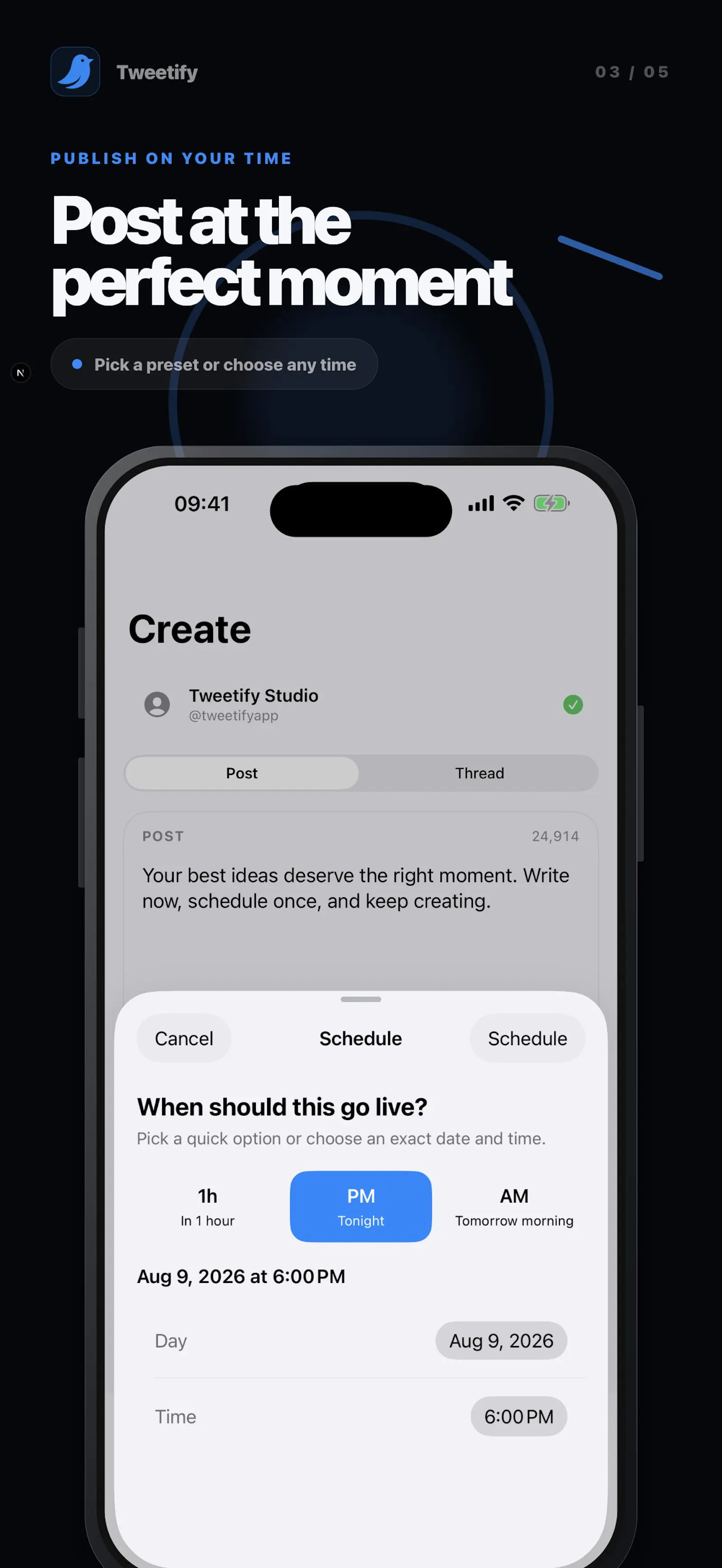 Tweetify screenshot 4