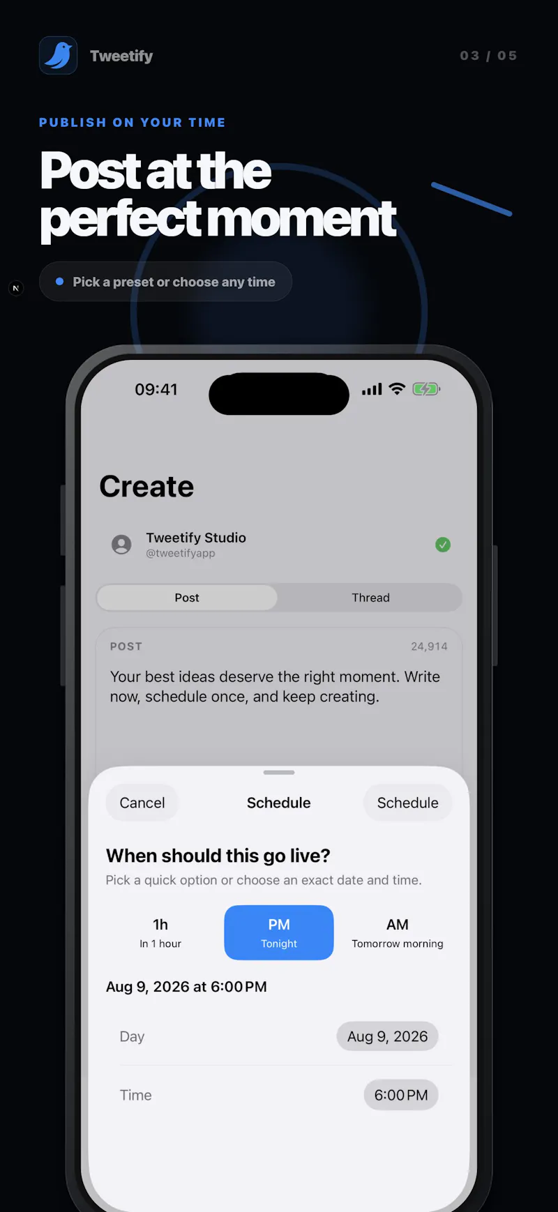 Tweetify screenshot 4