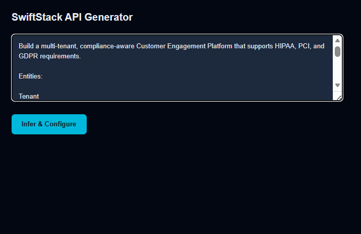 SwiftStack API Generator gallery image
