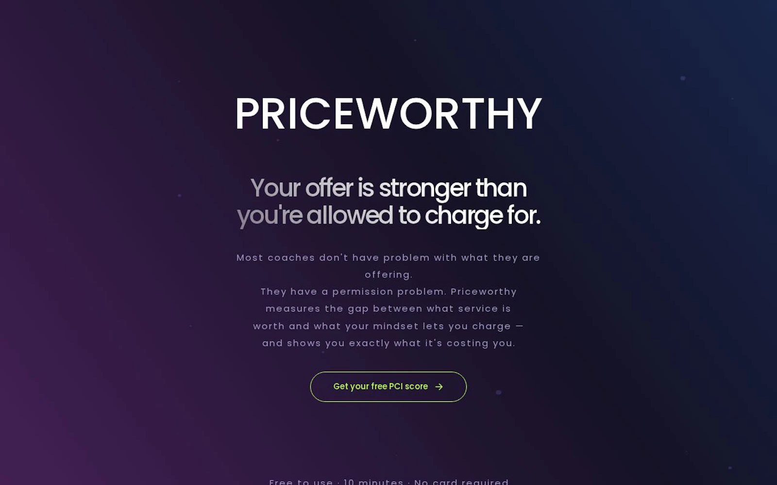 Priceworthy screenshot 1