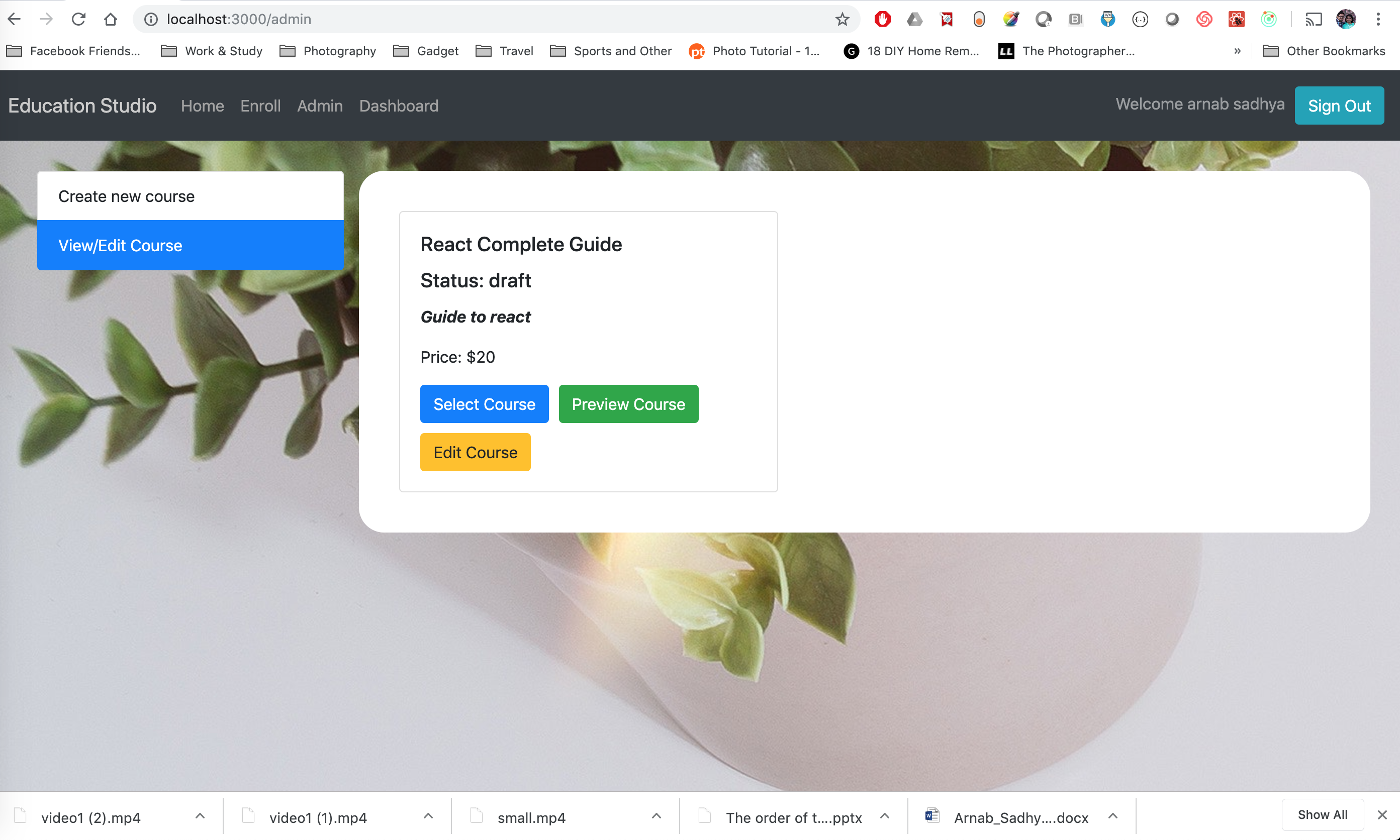VanHackathon - Course Builder App gallery image