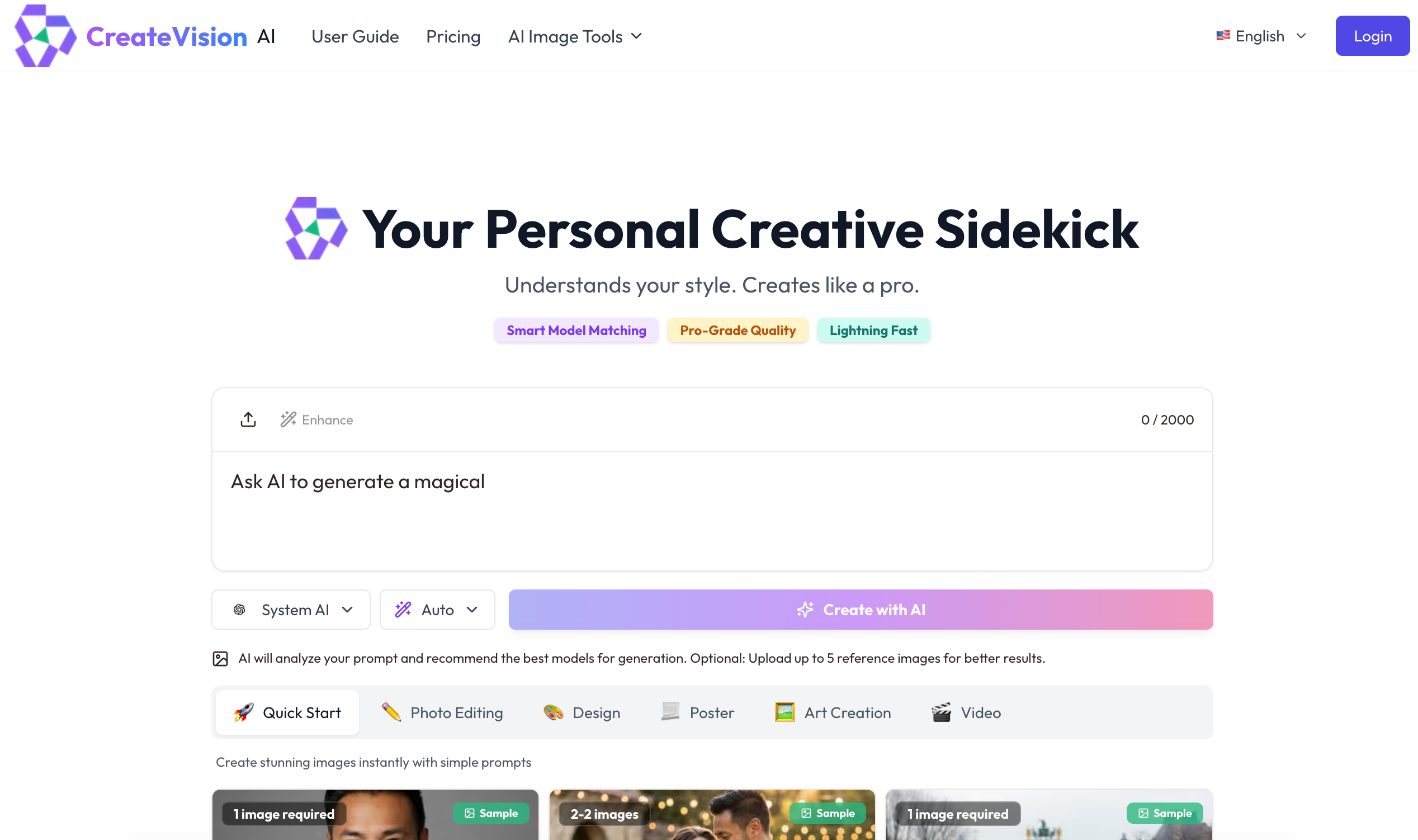 CreateVision AI gallery image