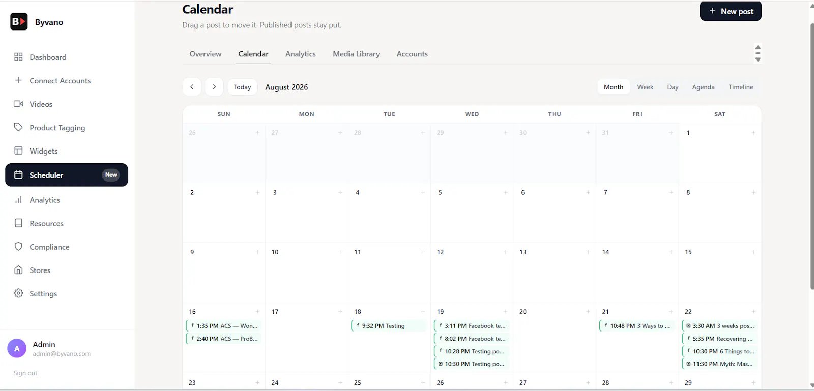 Byvano screenshot 2