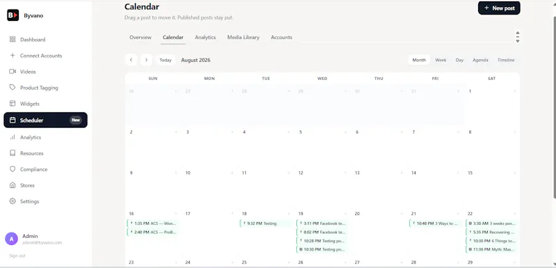 Byvano screenshot 2
