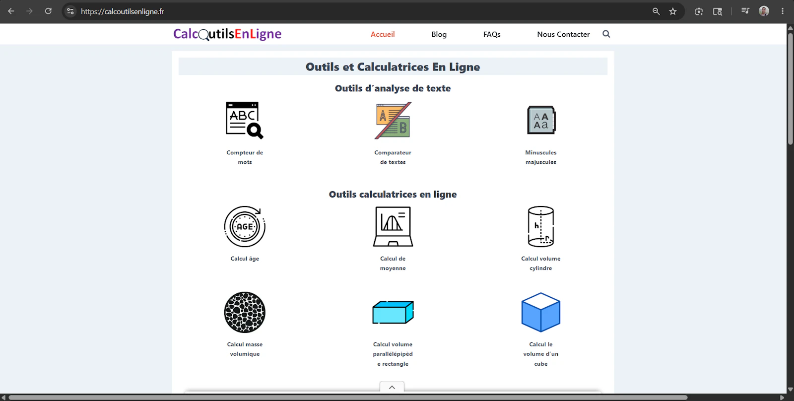 CalcOutilsEnLigne screenshot 1