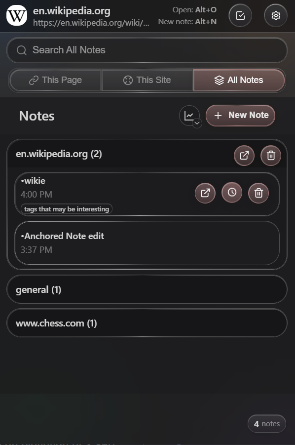 Média Anchored - Take smarter notes while you browse 5