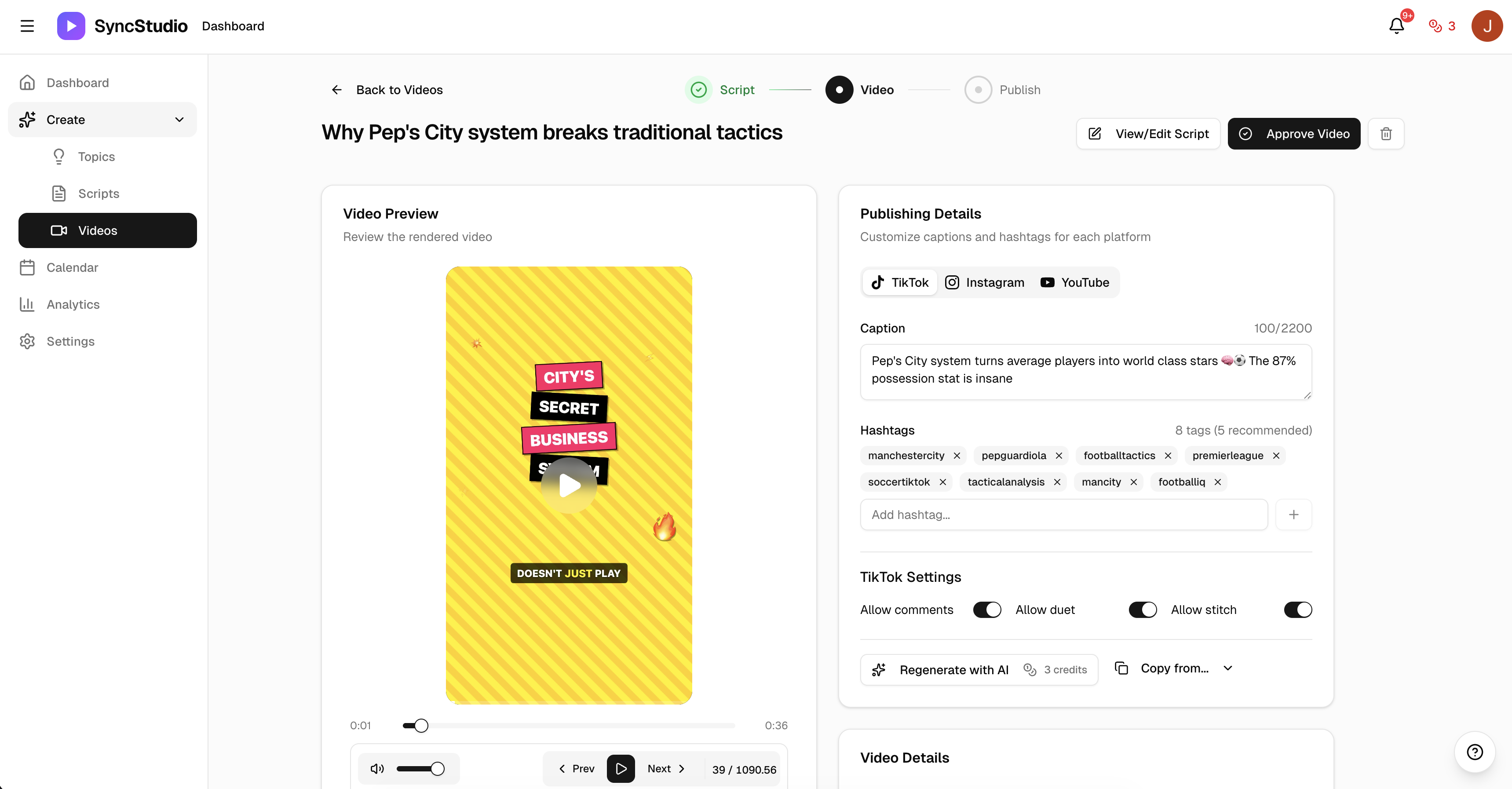 SyncStudio: Faceless Videos, Zero Effort gallery image
