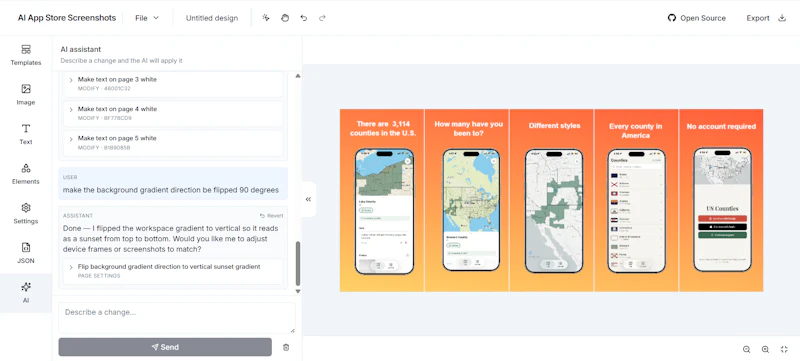 AI App Store Screenshots screenshot 2