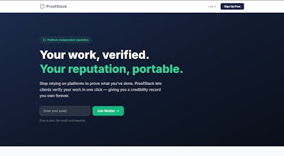 ProofStack — Your Work, Verified. gallery image
