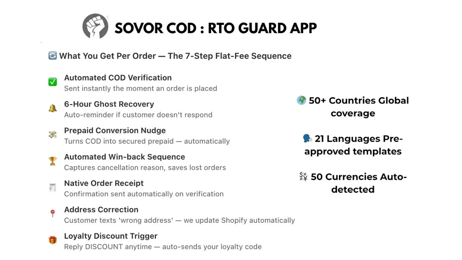 Sovor COD: RTO Guard screenshot 1 (video preview)