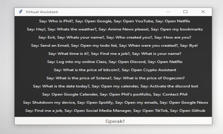Desktop Apps with Voice assistant gallery image