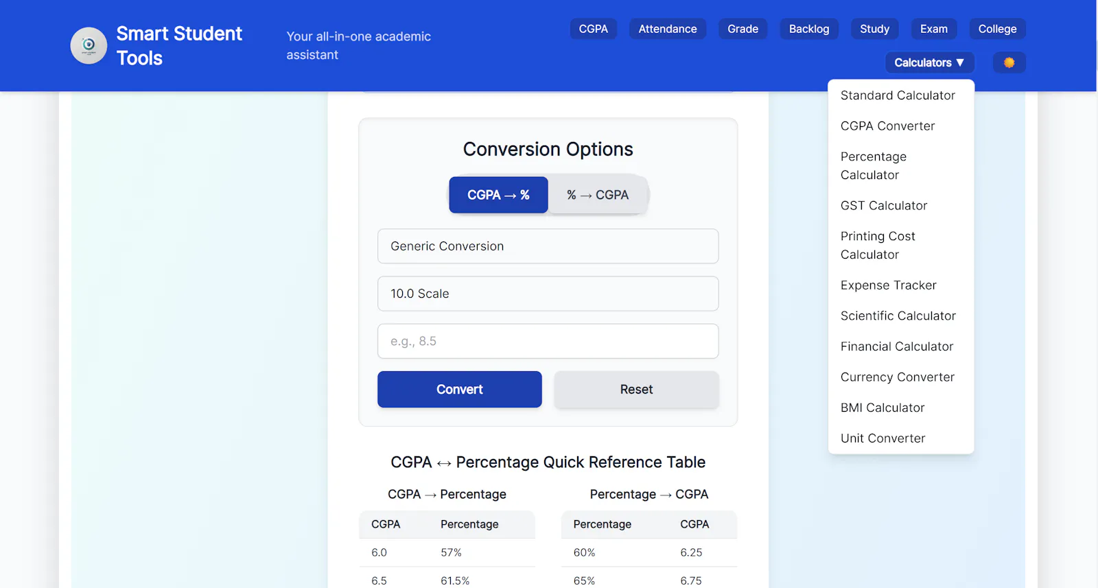 Smart Student Tools screenshot 2