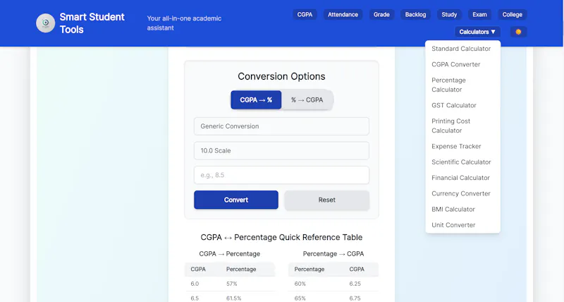 Smart Student Tools screenshot 2