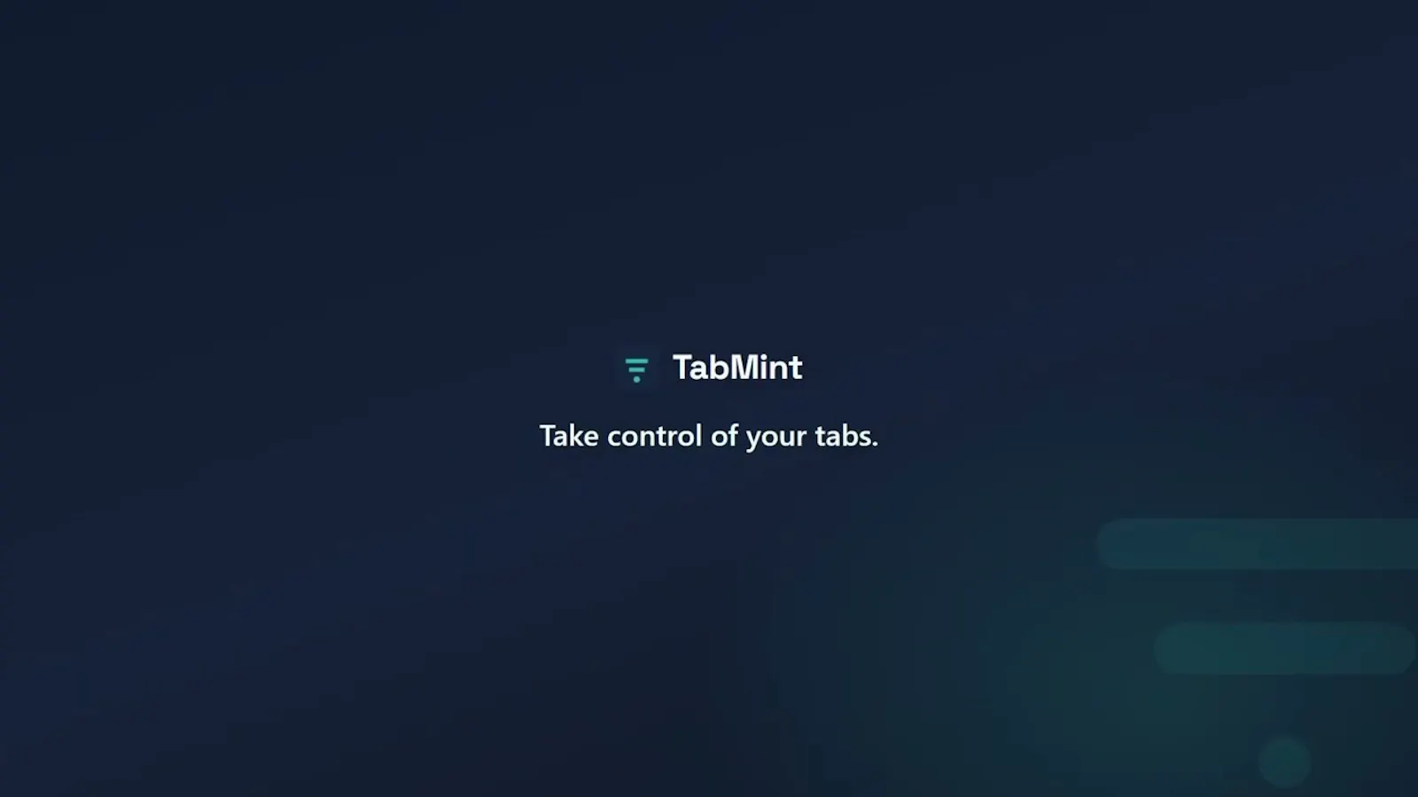 TabMint screenshot 1 (video preview)