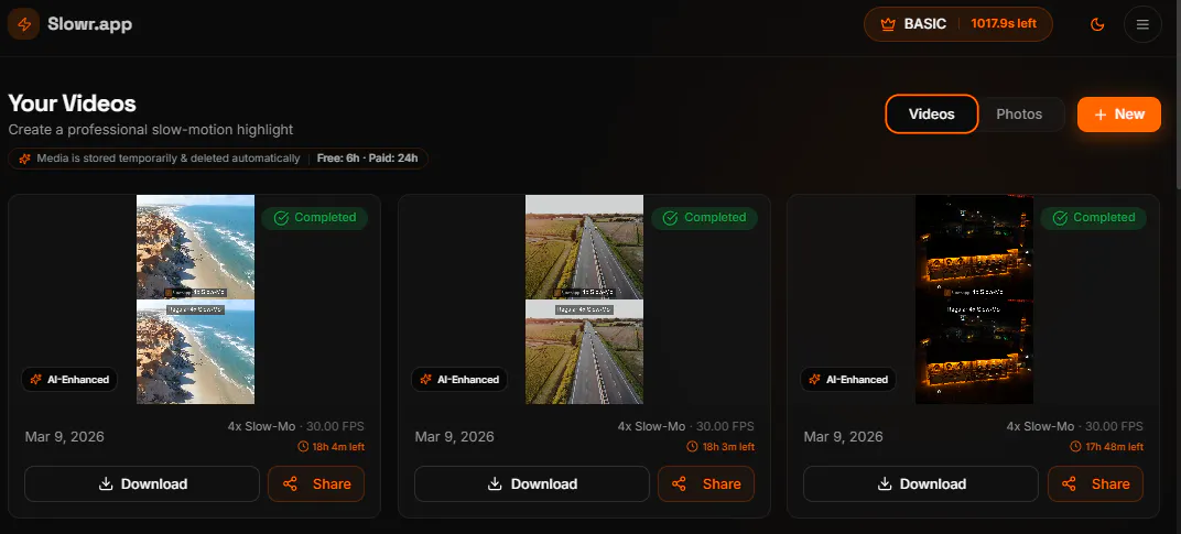 Slowr.app gallery image