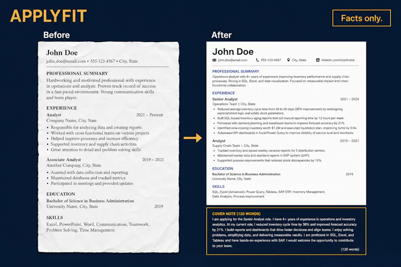ApplyFit screenshot 2
