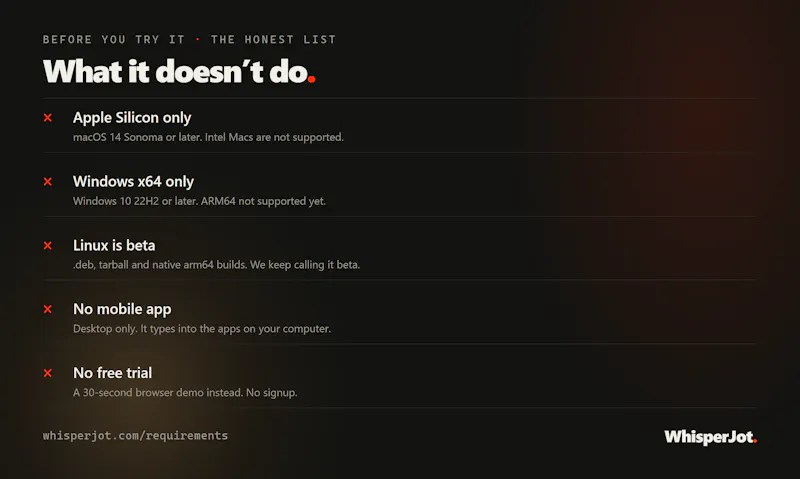 WhisperJot screenshot 5