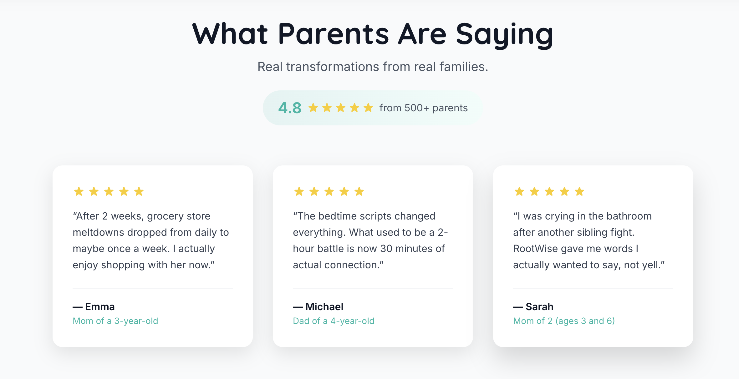 RootWise - Your AI Parenting Coach gallery image