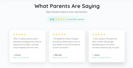 RootWise - Your AI Parenting Coach gallery image