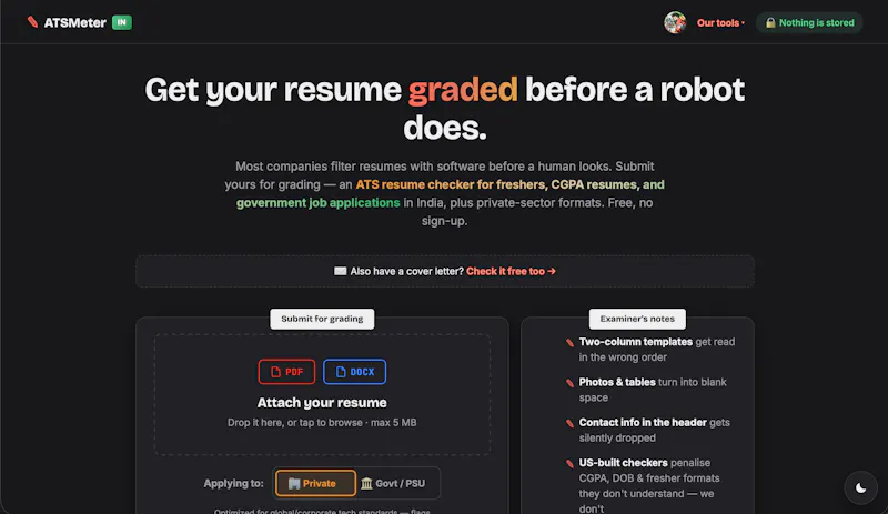 ATSMeter screenshot 1