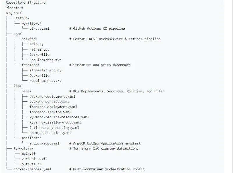 AegisML Enterprise Starter screenshot 2