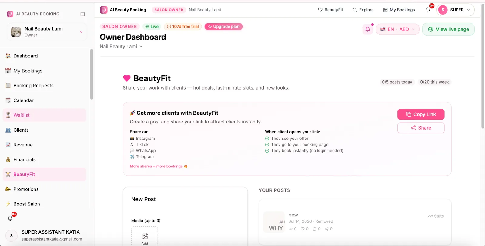 Ai Beauty Booking screenshot 7