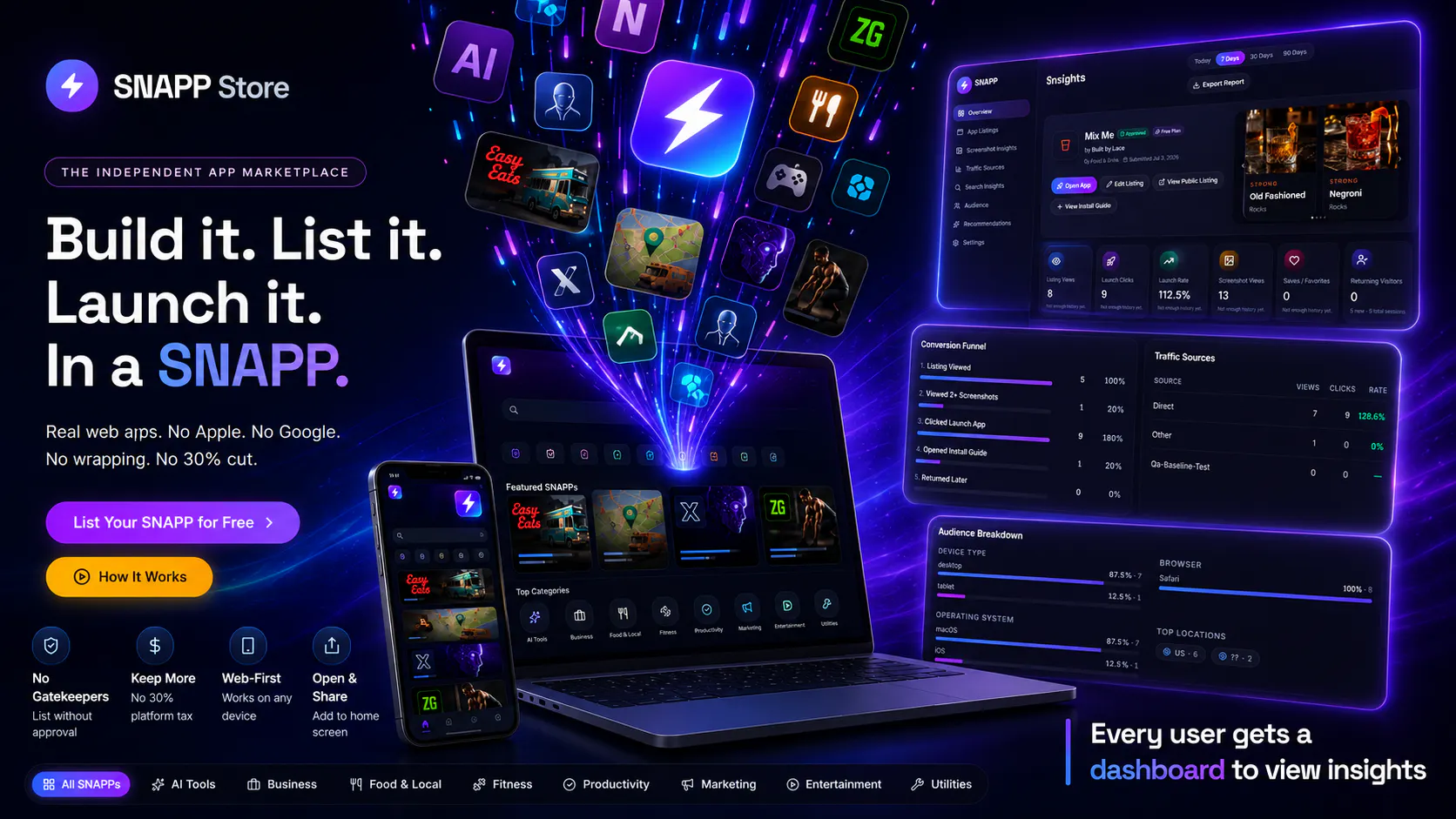 SNAPP Store — Web App Marketplace gallery image