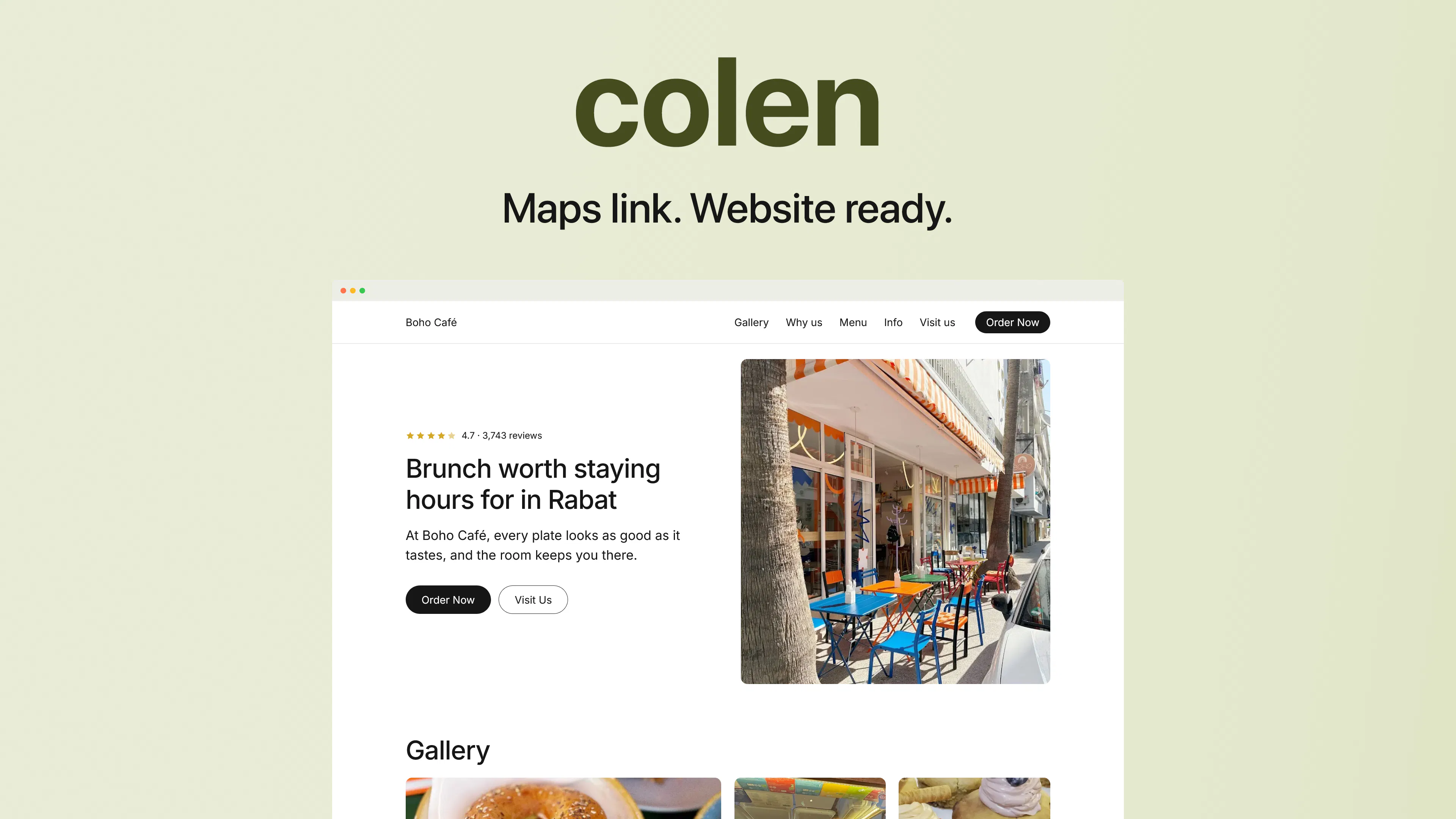 Colen gallery image