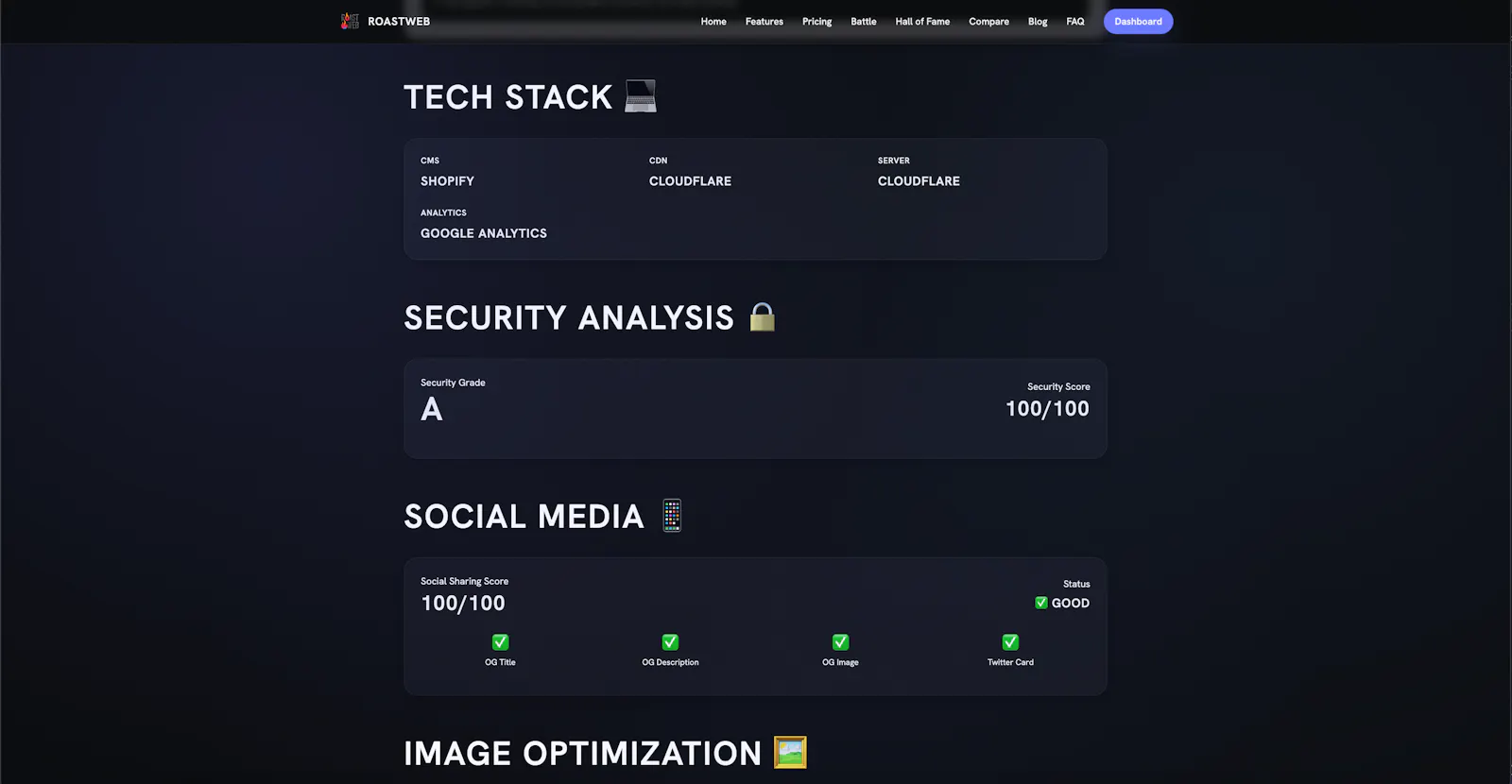 RoastWeb screenshot 6