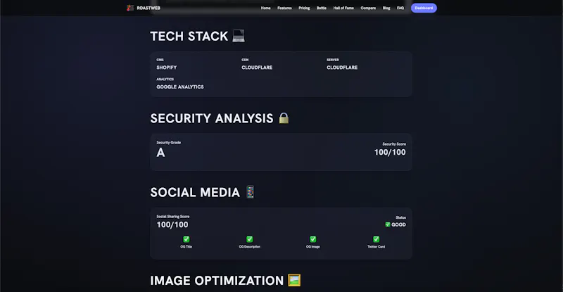 RoastWeb screenshot 6