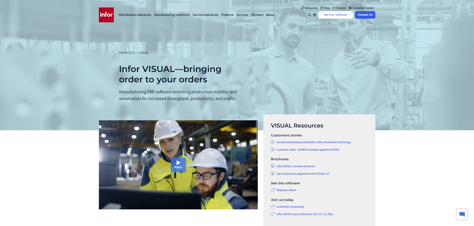 Infor VISUAL gallery image