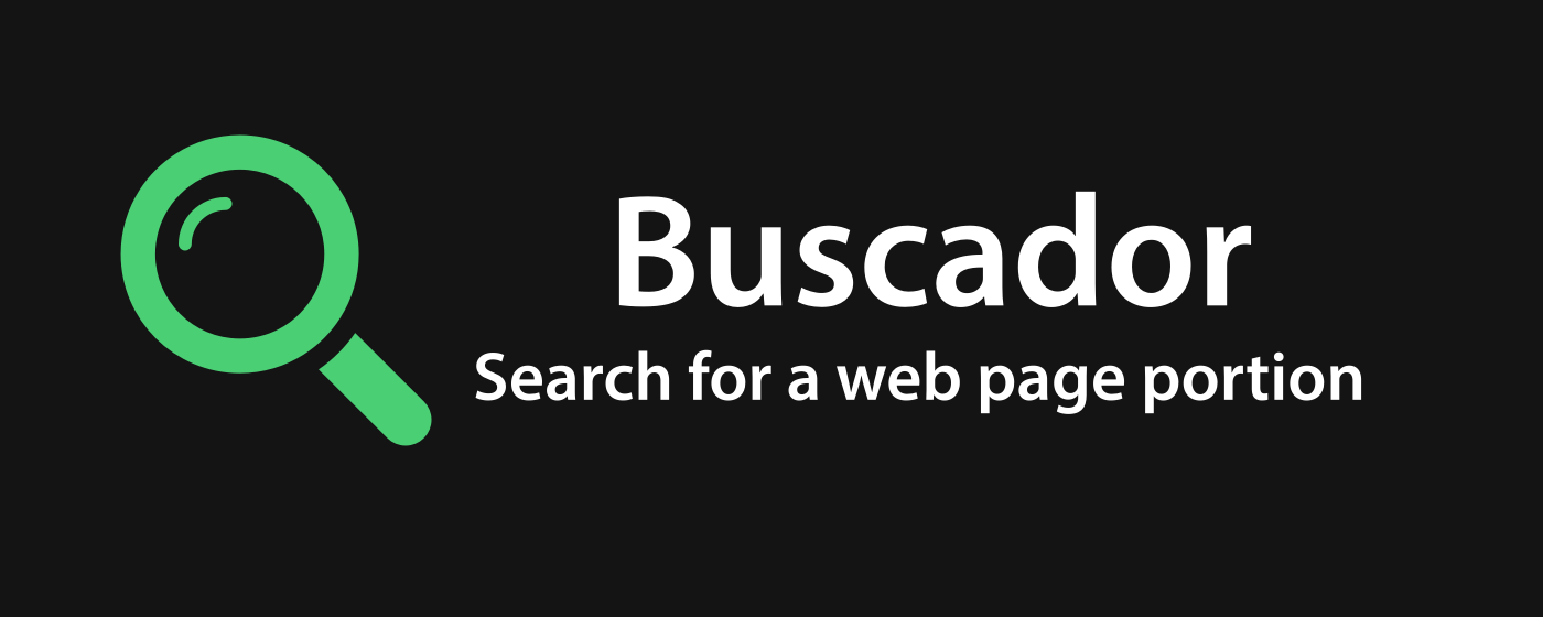 Buscador: recherchez une partie de page Web media 1