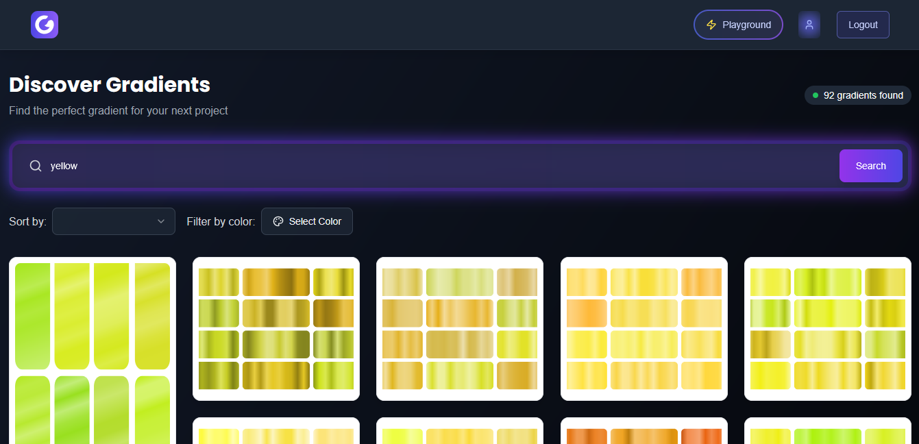 Gradienting gallery image