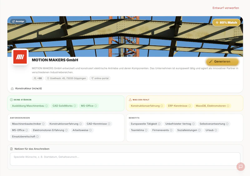 Bewerbee screenshot 5