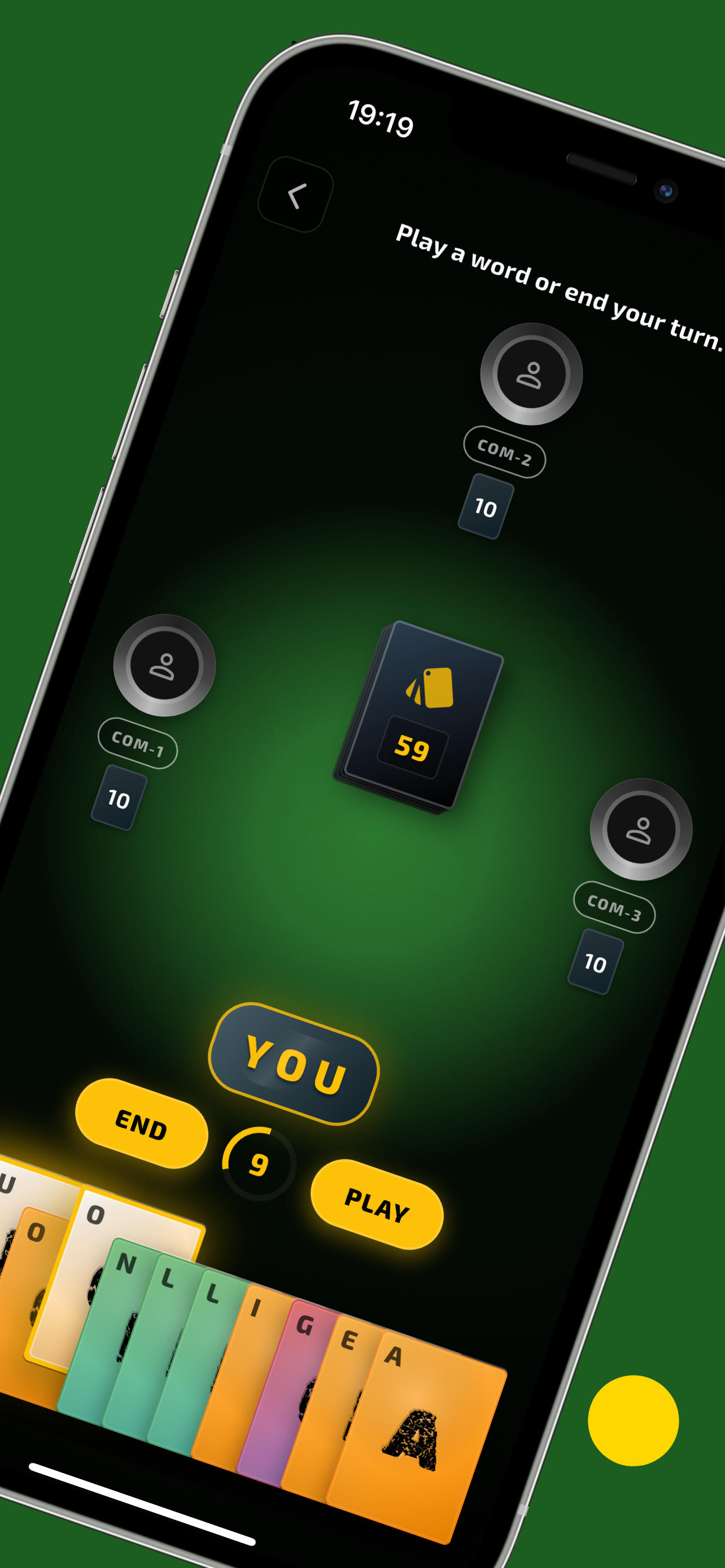 Alpoker - Poker meets Wordplay - Main product screenshot demonstrating key features and user interface