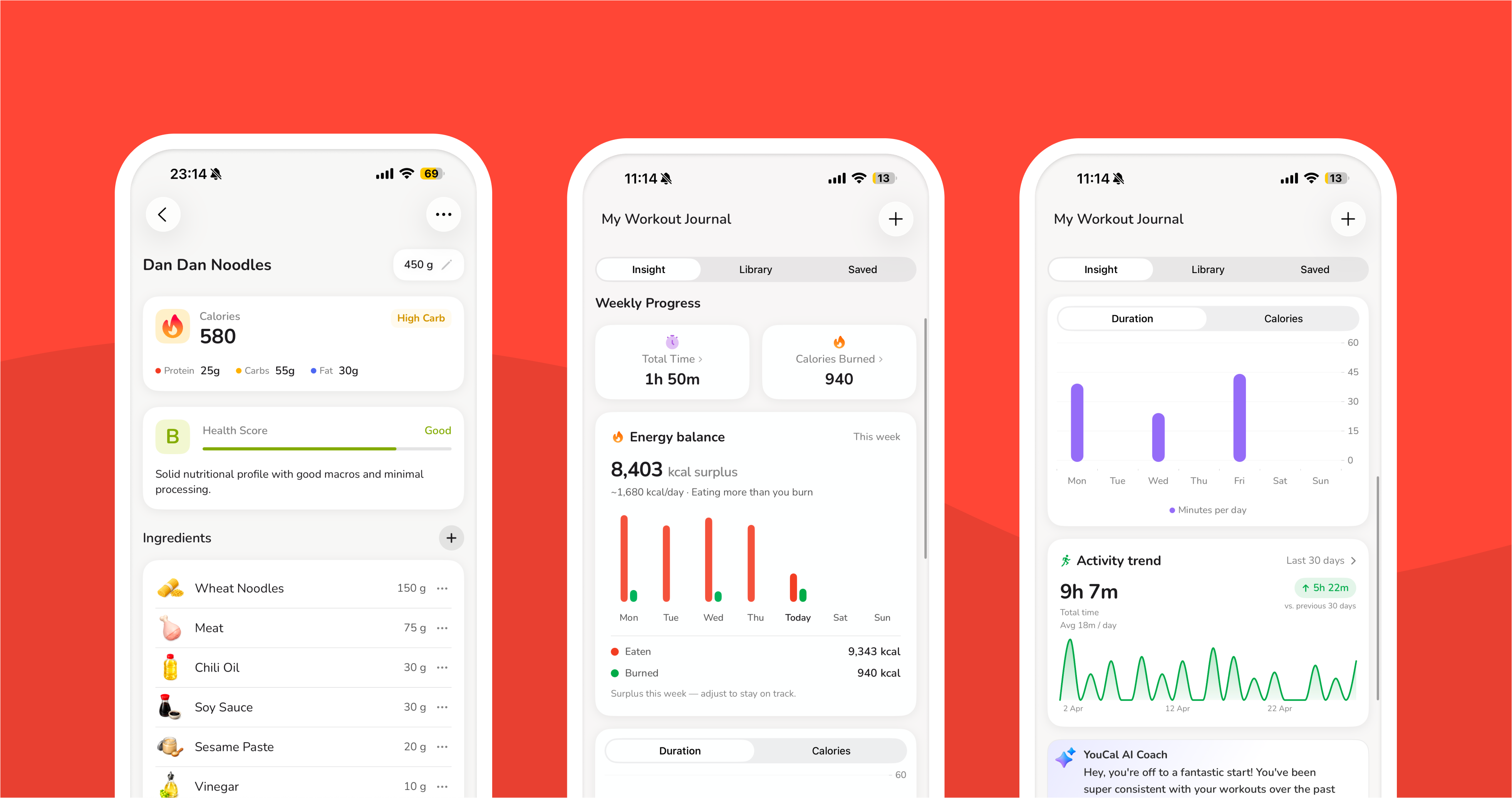 YouCal: AI Calorie Tracker gallery image