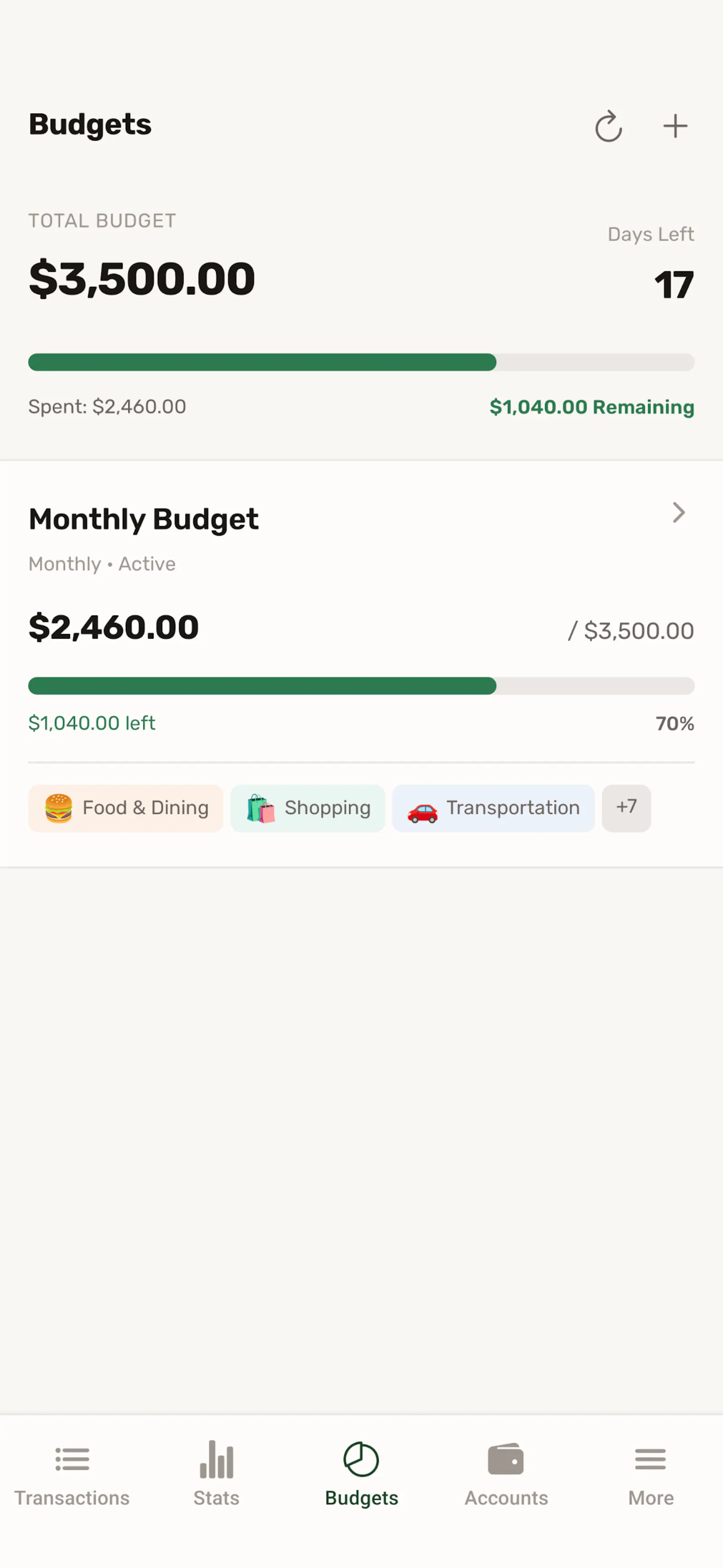 Tadbir Money Manager screenshot 3