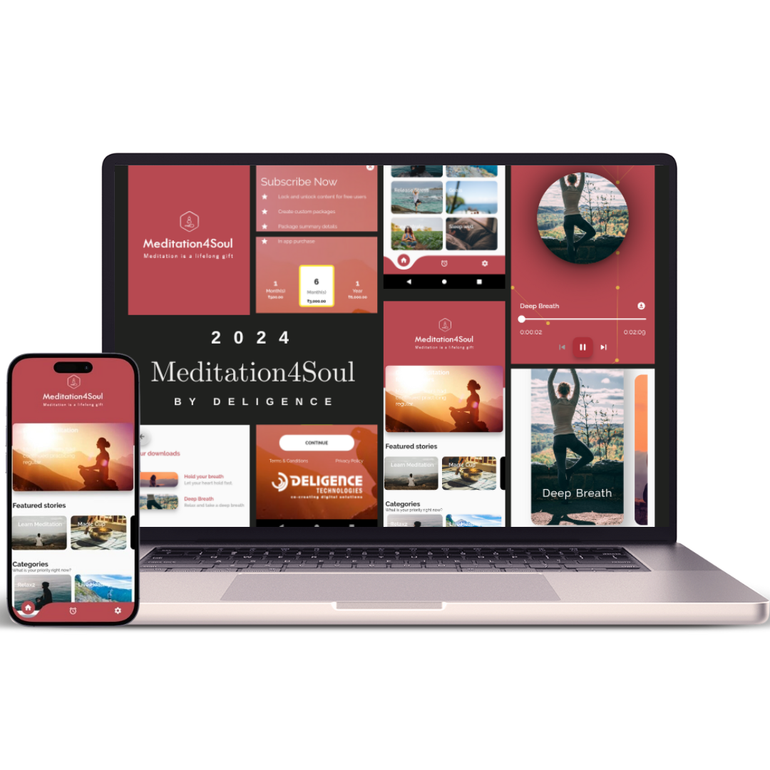 Meditation4soul - พร้อมที่จะใช้การพัฒนาแอพการทำสมาธิแบบไดนามิก media 4
