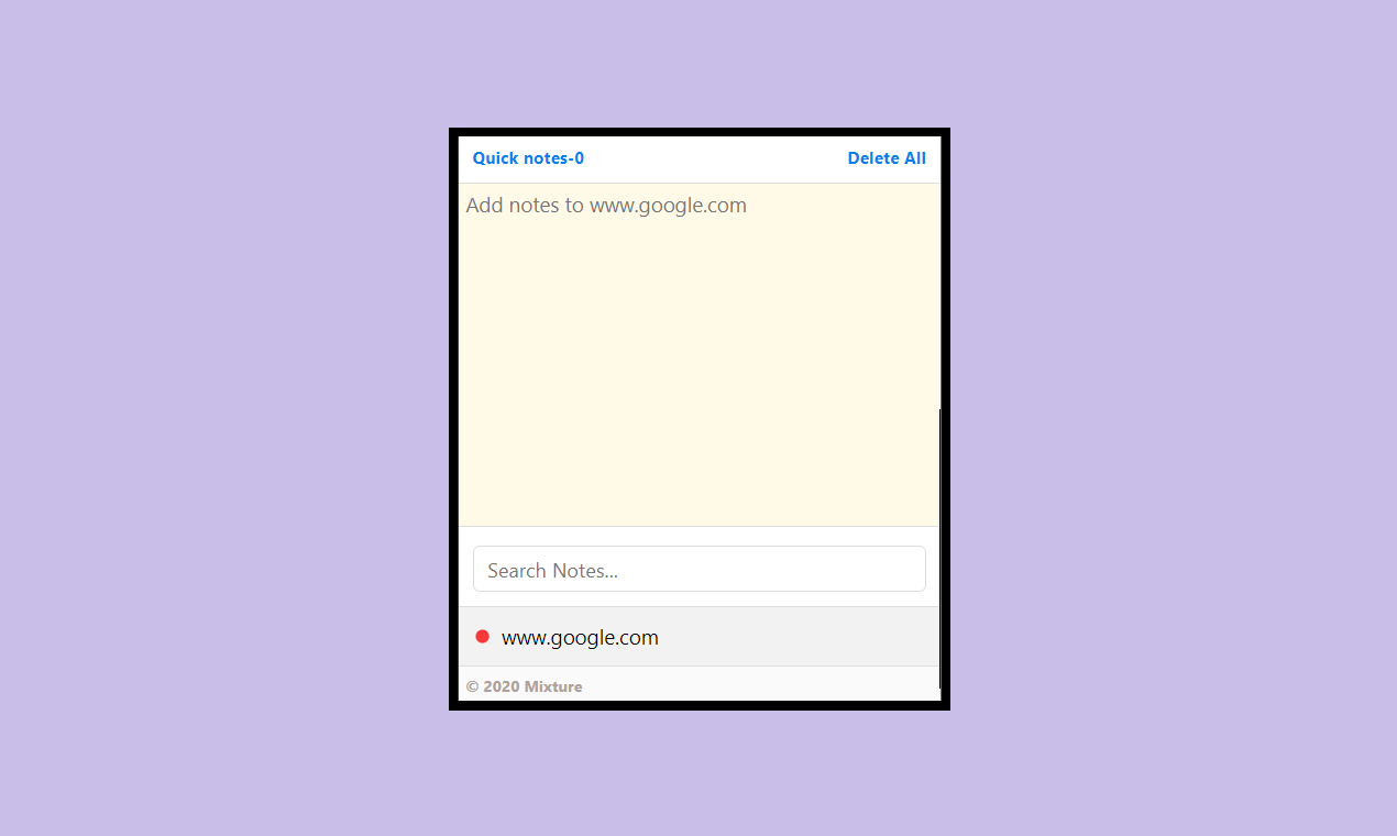 Mixture - Domain Specific Quick Notes gallery image