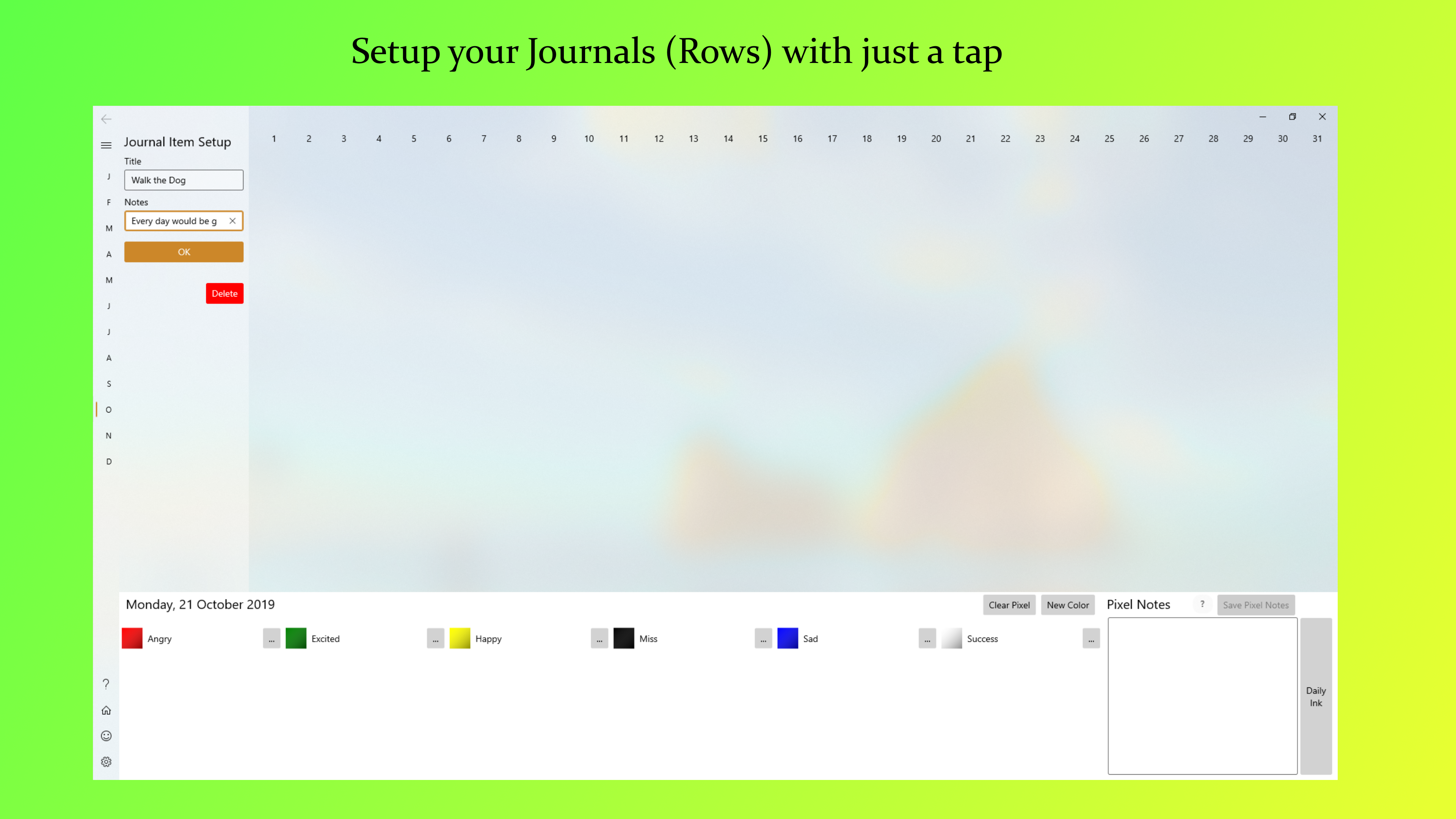 Bullet Journal Touch; your visual diary gallery image