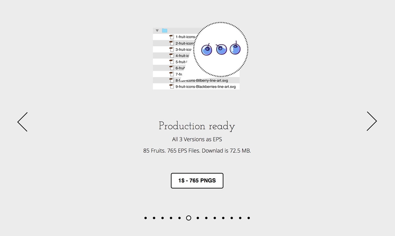 Fruit Icons gallery image