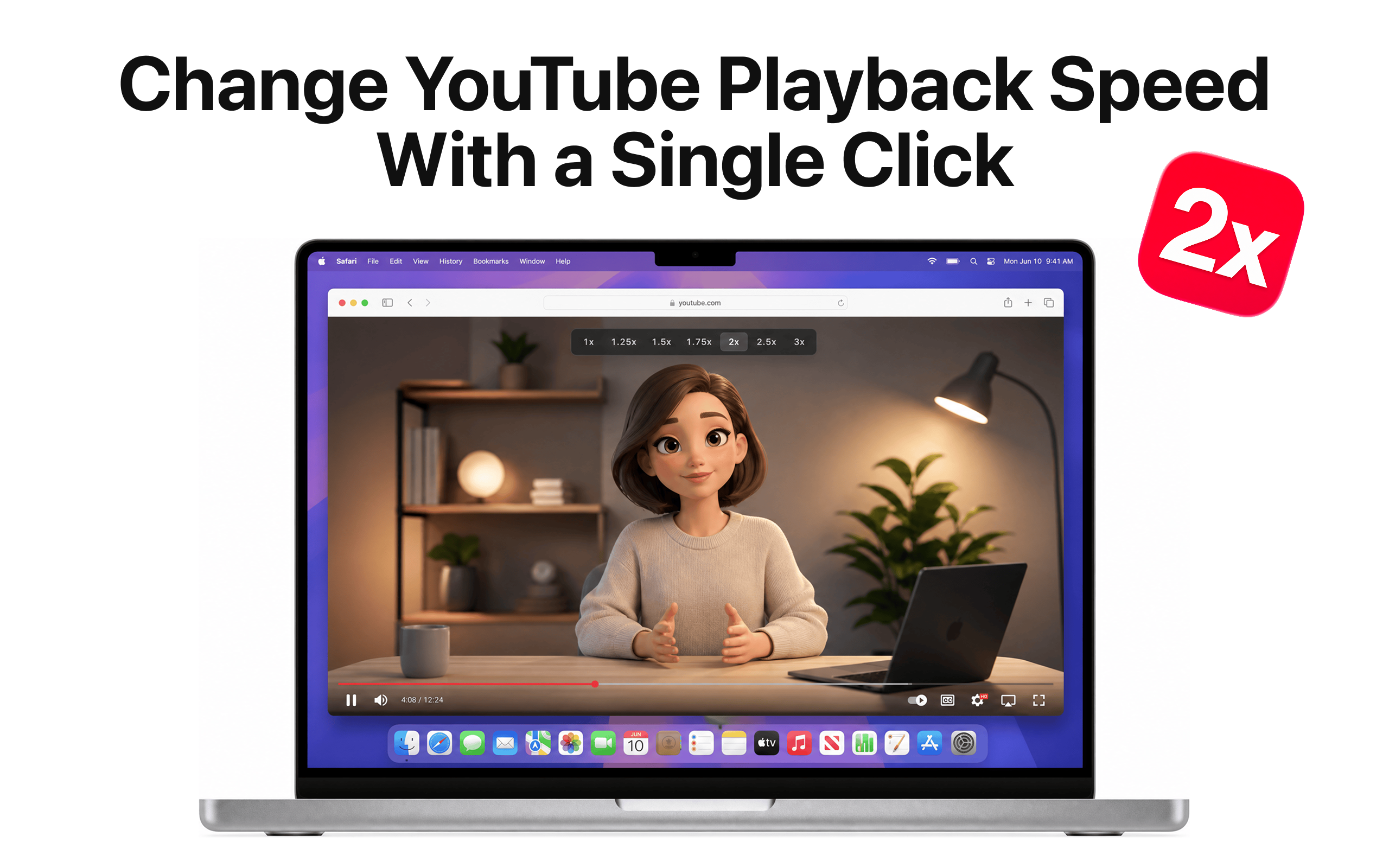 Hover Speed for YouTube