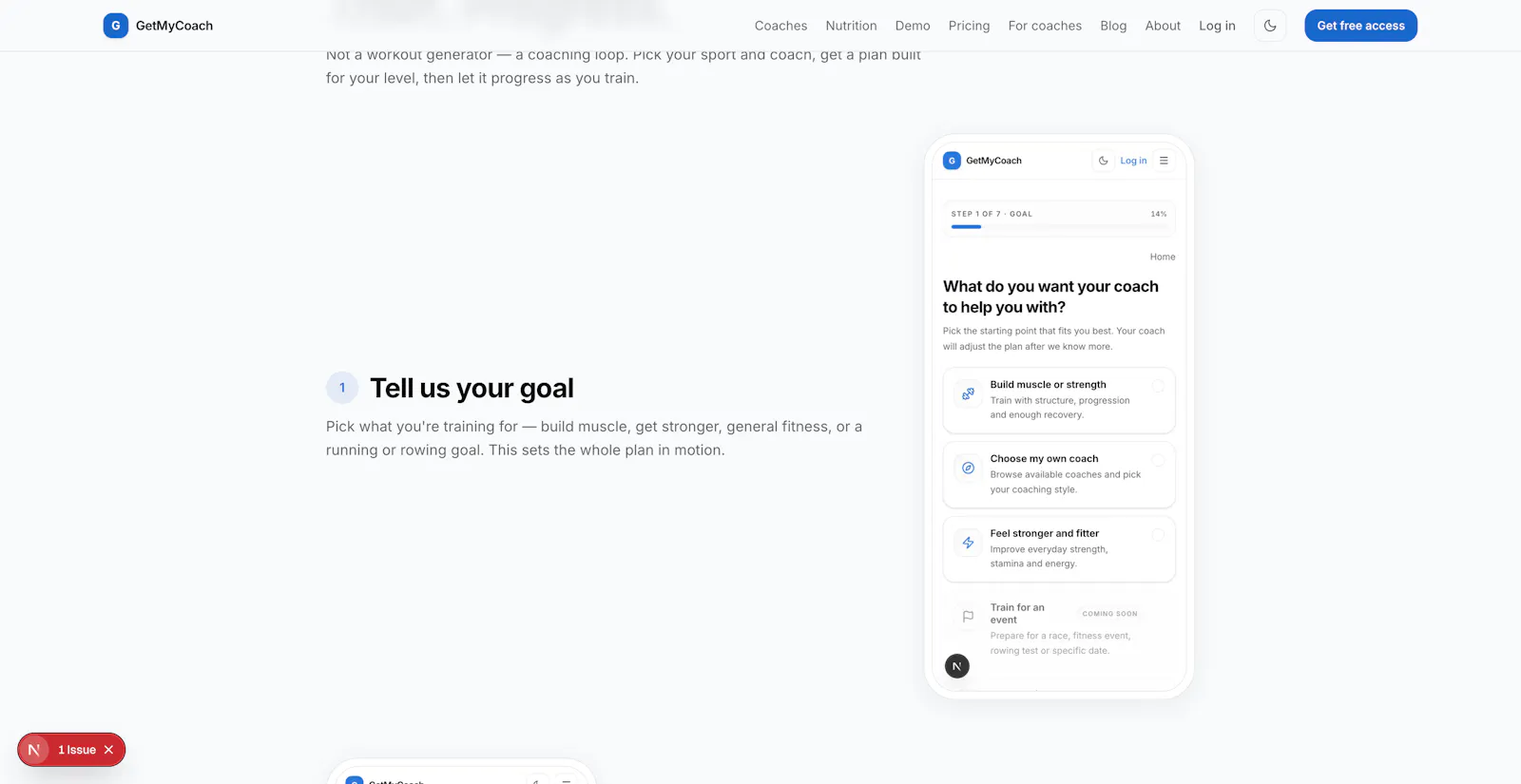 GetMyCoach screenshot 5
