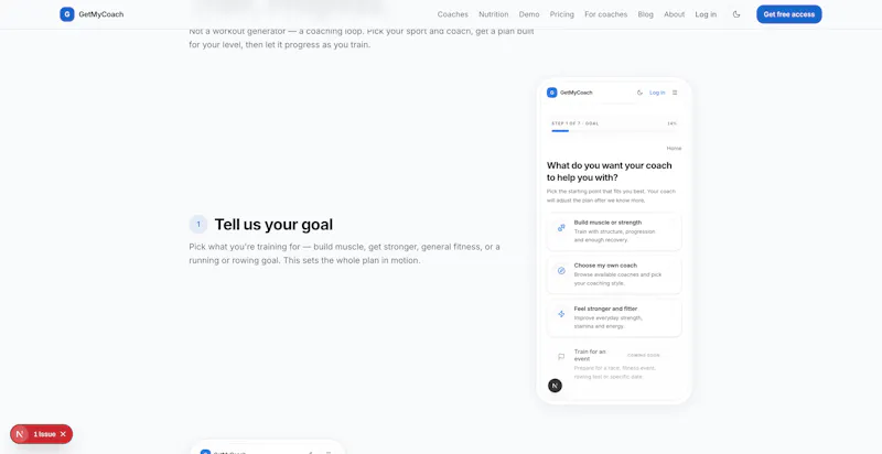 GetMyCoach screenshot 5
