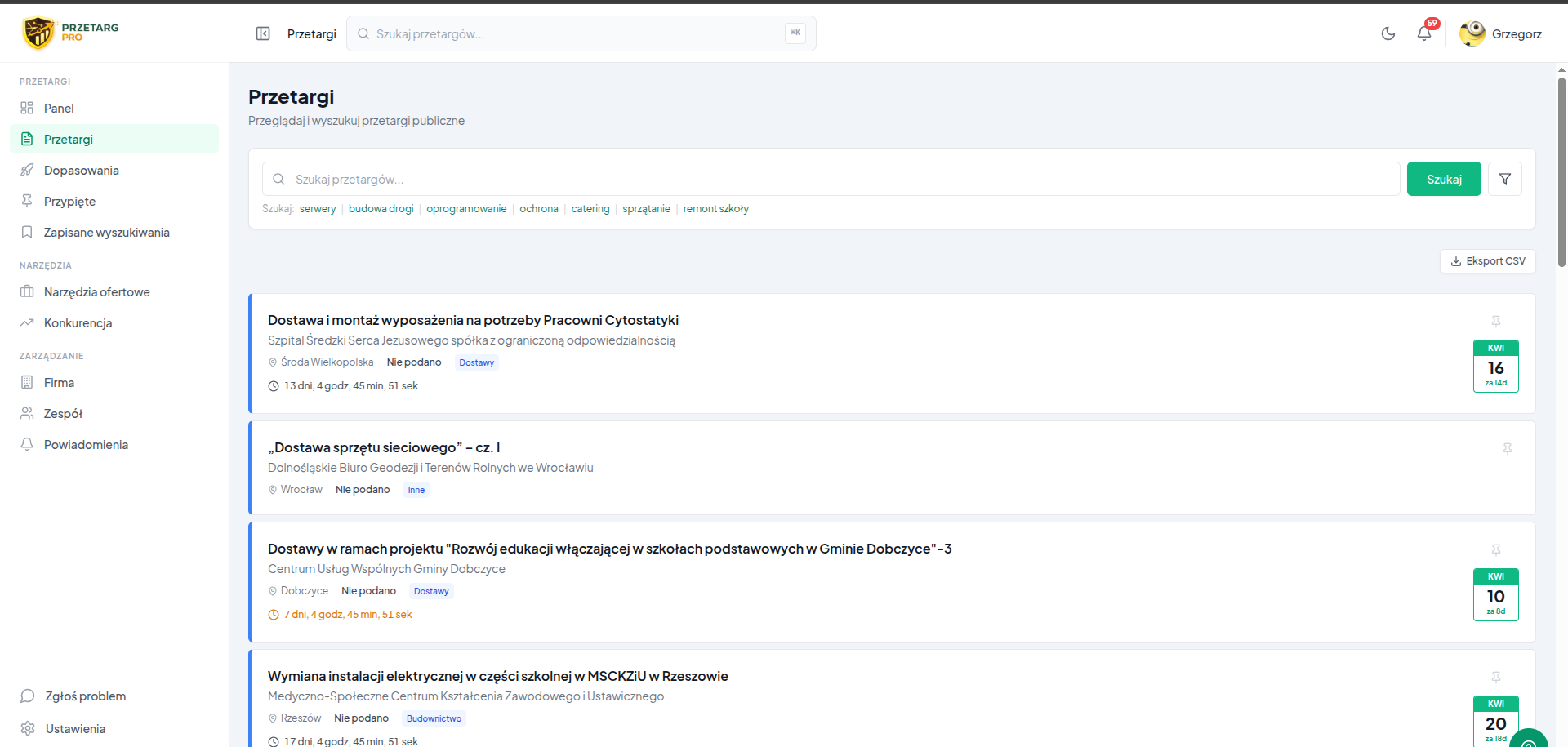 PrzetargPro gallery image