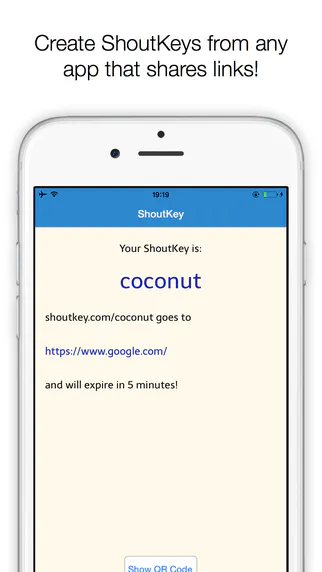 ShoutKey