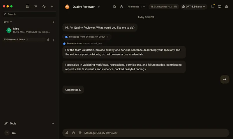Open Agent Desktop screenshot 1