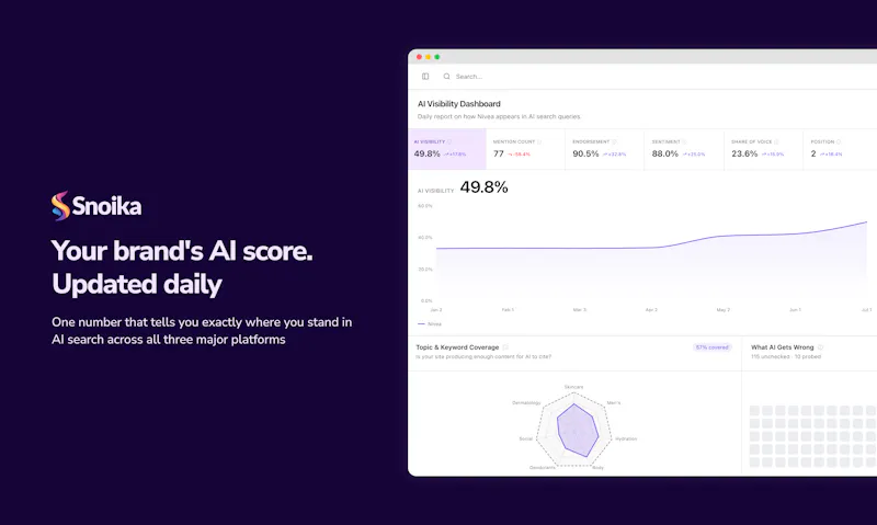 Snoika AI screenshot 2